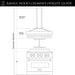 ZLINE 30" Stainless Steel Island Range Hood, GL1i - 30 - Farmhouse Kitchen and Bath