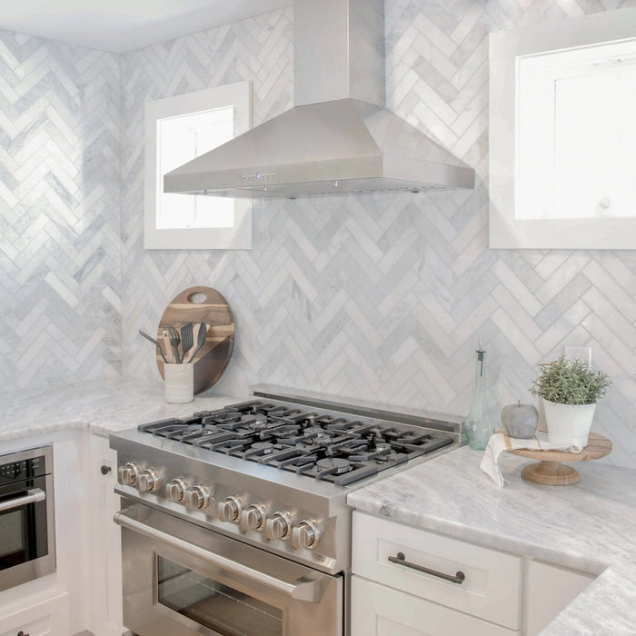 ZLINE 30" Stainless Steel Wall Range Hood, KL3 - 30 - Farmhouse Kitchen and Bath