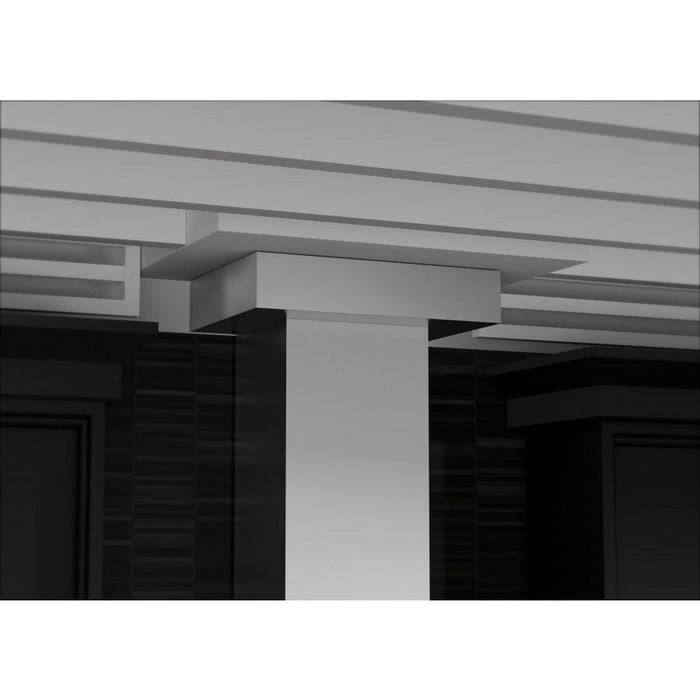 ZLINE 30" Stainless Wall Range Hood with Crown Molding, KECRN - 30 - Farmhouse Kitchen and Bath