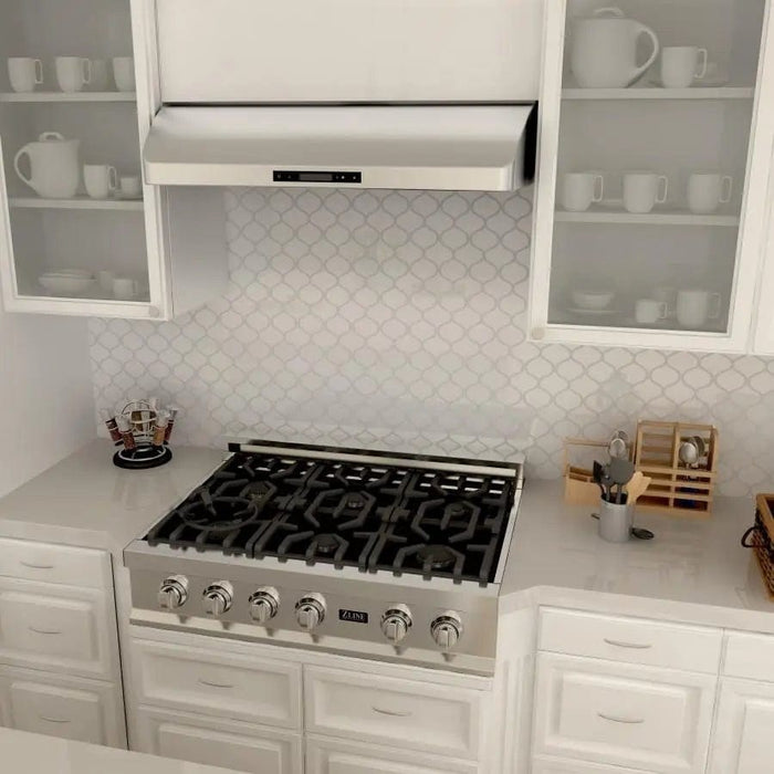 ZLINE 30" Under Cabinet Stainless Steel Range Hood 621 - 30 - Farmhouse Kitchen and Bath