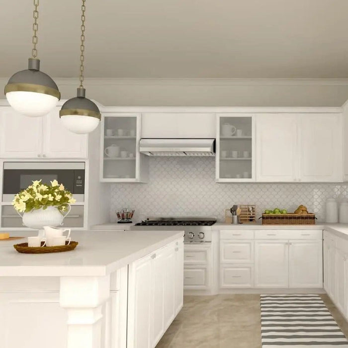 ZLINE 30" Under Cabinet Stainless Steel Range Hood 625 - 30 - Farmhouse Kitchen and Bath