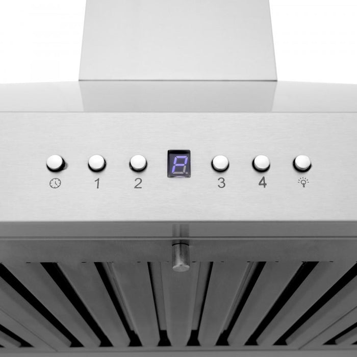 ZLINE 30" Wall Range Hood, Built - in CrownSound® Bluetooth Speakers, KL3CRN - BT - 30 - Farmhouse Kitchen and Bath