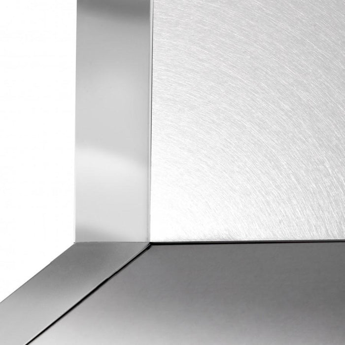 ZLINE 30" Wall Range Hood. DuraSnow Stainless, Mirror Accents, 655MR - 30 - Farmhouse Kitchen and Bath