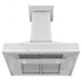 ZLINE 30" Wall Range Hood. DuraSnow Stainless, Mirror Accents, 655MR - 30 - Farmhouse Kitchen and Bath