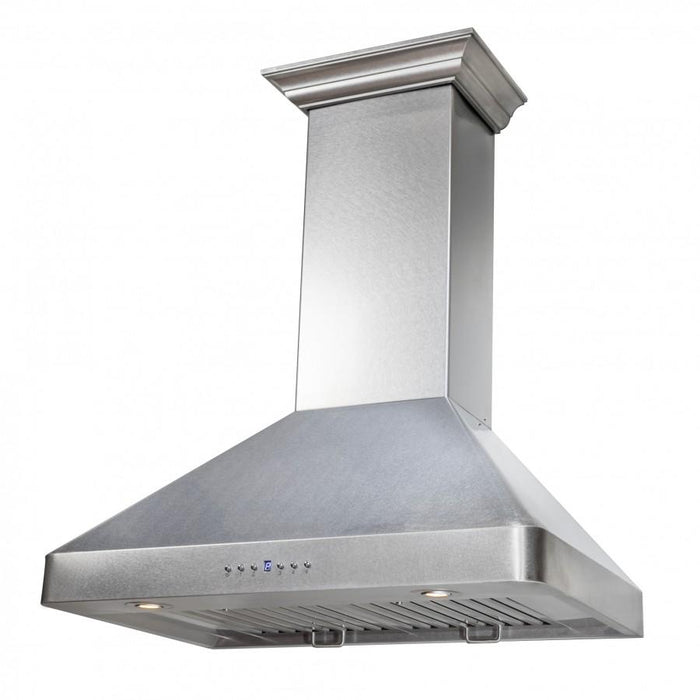 ZLINE 30" Wall Range Hood, Snow Finished, Stainless Steel, 8KF2S - 30 - Farmhouse Kitchen and Bath