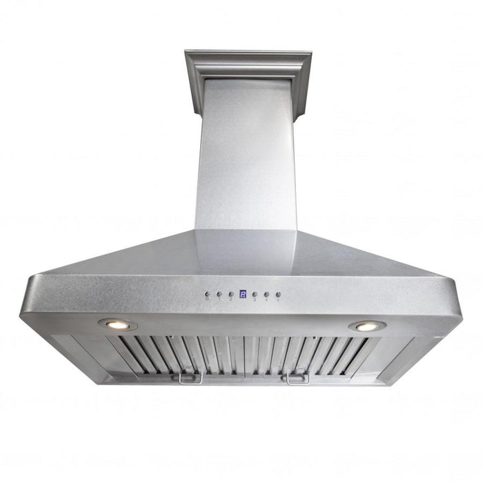 ZLINE 30" Wall Range Hood, Snow Finished, Stainless Steel, 8KF2S - 30 - Farmhouse Kitchen and Bath