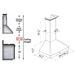 ZLINE 30" Wall Range Hood, Snow Finished, Stainless Steel, 8KF2S - 30 - Farmhouse Kitchen and Bath