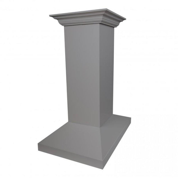 ZLINE 30" Wooden Island Mount Range Hood in Gray, KBiUU - RD - 30 - Farmhouse Kitchen and Bath