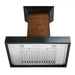 ZLINE 30" Wooden Wall Range Hood, Crown Molding KBAR - 30 - Farmhouse Kitchen and Bath