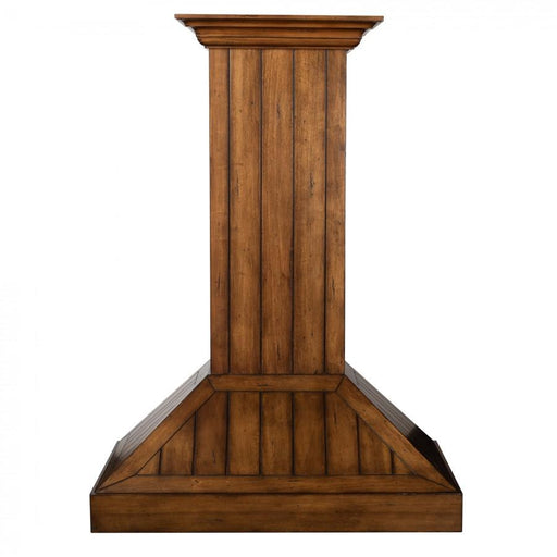 ZLINE 30" Wooden Wall Range Hood, Rustic Light, KPLL - 30 - Farmhouse Kitchen and Bath
