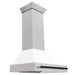 ZLINE 36" Autograph DuraSnow White Range Hood 8654SNZ - WM36 - MB - Farmhouse Kitchen and Bath