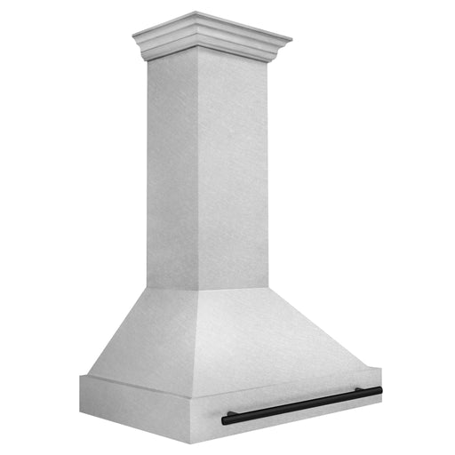 ZLINE 36" Autograph Edition DuraSnow Wall Range Hood 8654SNZ - 36 - MB - Farmhouse Kitchen and Bath