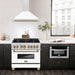 ZLINE 36" Autograph Stainless Wall Range Hood KB4SNZ - WM36 - MB - Farmhouse Kitchen and Bath