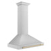 ZLINE 36" Autograph Stainless Wall Range Hood KB4STZ - 36 - G - Farmhouse Kitchen and Bath
