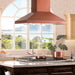 ZLINE 36" Copper Island Range Hood 8KL3iC - 36 - Farmhouse Kitchen and Bath