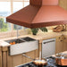 ZLINE 36" Copper Island Range Hood 8KL3iC - 36 - Farmhouse Kitchen and Bath