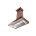 ZLINE 36" Copper Wall Range Hood, 8667C - 36 - Farmhouse Kitchen and Bath