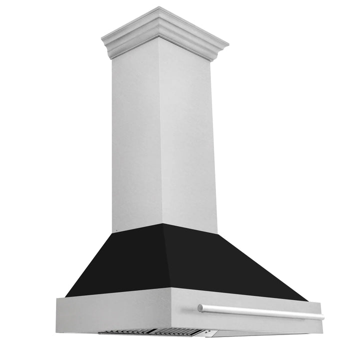 ZLINE 36" DuraSnow® Stainless Steel Range Hood 8654SNX - BLM - 36 - Farmhouse Kitchen and Bath