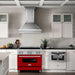 ZLINE 36" Induction Range in DuraSnow Stainless Steel RAIND - RG - 36 - Farmhouse Kitchen and Bath