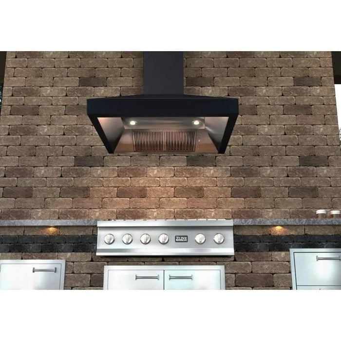 ZLINE 36" Oil - Rubbed Bronze Wall Range Hood, 8667B - 36 - Farmhouse Kitchen and Bath