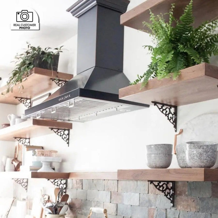 ZLINE 36" Oil - Rubbed Bronze Wall Range Hood, 8KBB - 36 - Farmhouse Kitchen and Bath