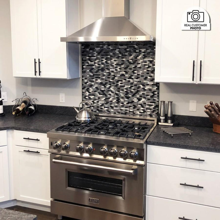 ZLINE 36" Outdoor/Indoor Stainless Steel Wall Range Hood, KB - 304 - 36 - Farmhouse Kitchen and Bath