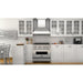 ZLINE 36" Professional Wall Range Hood, Stainless Steel, 587CRN - 36 - Farmhouse Kitchen and Bath
