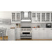 ZLINE 36" Professional Wall Range Hood, Stainless Steel, 597CRN - 36 - Farmhouse Kitchen and Bath