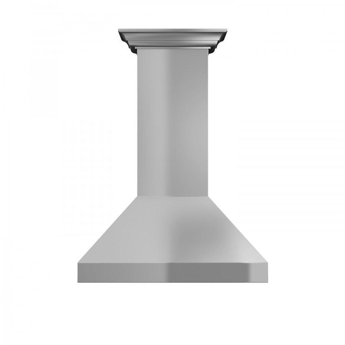 ZLINE 36" Professional Wall Range Hood, Stainless Steel, 597CRN - 36 - Farmhouse Kitchen and Bath