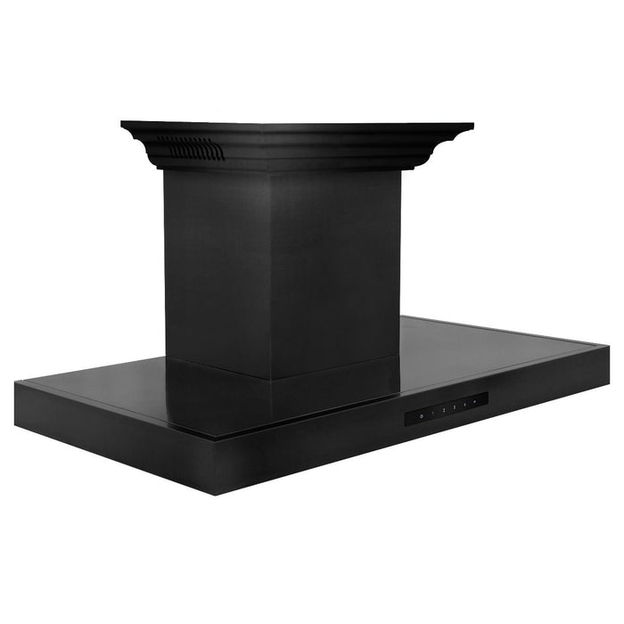 ZLINE 36" Range Hood, Black Stainless Steel, Speakers, BSKENCRN - BT - 36 - Farmhouse Kitchen and Bath