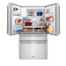 ZLINE 36" Refrigerator, Water, Ice Dispenser, Fingerprint Resistant, RFM - W - 36 - Farmhouse Kitchen and Bath