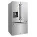 ZLINE 36" Refrigerator, Water, Ice Dispenser, Fingerprint Resistant, RSM - W - 36 - Farmhouse Kitchen and Bath