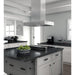 ZLINE 36" Remote Blower Stainless Island Range Hood, KECOMi - RS - 36 - 400 - Farmhouse Kitchen and Bath