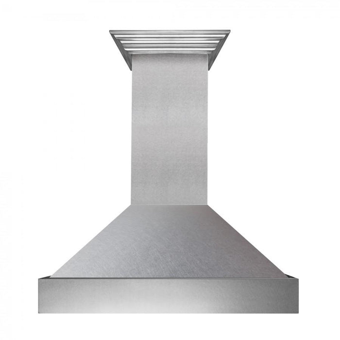 ZLINE 36" Snow Finish Stainless Range Hood with Snow Finish Shell, 8654SN - 36 - Farmhouse Kitchen and Bath