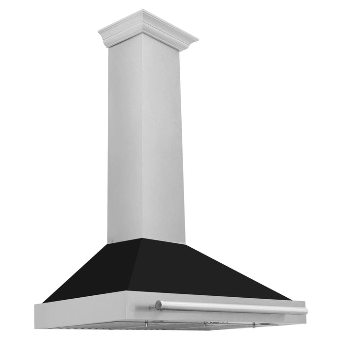 ZLINE 36" Stainless Range Hood Shell, Stainless Handle KB4SNX - BLM - 36 - Farmhouse Kitchen and Bath