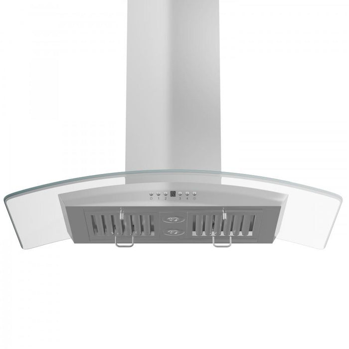 ZLINE 36" Stainless Steel Island Range Hood, GL5i - 36 - Farmhouse Kitchen and Bath