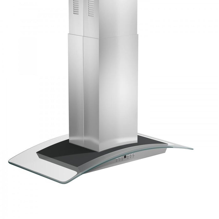 ZLINE 36" Stainless Steel Island Range Hood, GL5i - 36 - Farmhouse Kitchen and Bath
