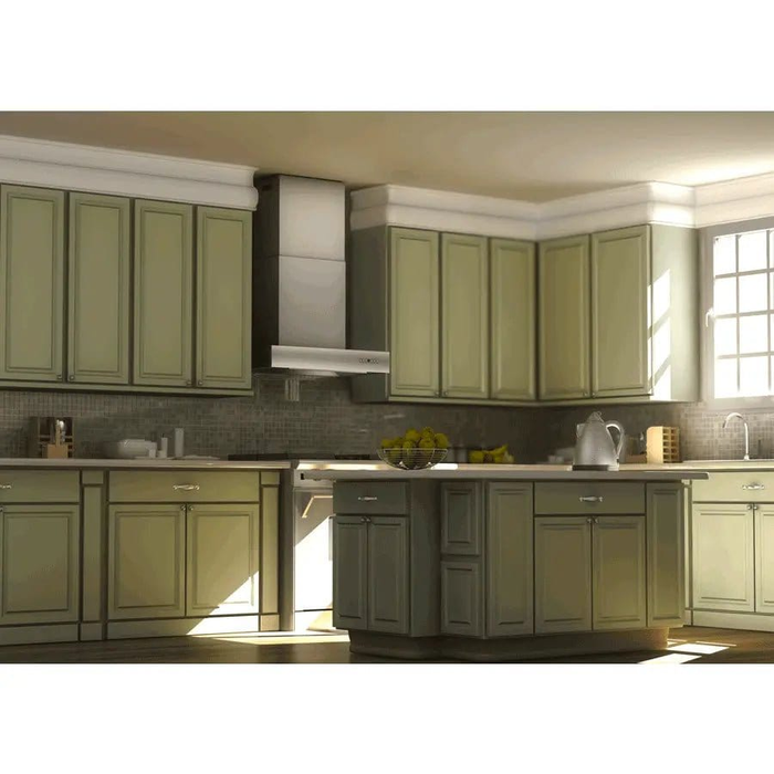 ZLINE 36" Stainless Steel Wall Range Hood, KECOM - 36 - Farmhouse Kitchen and Bath