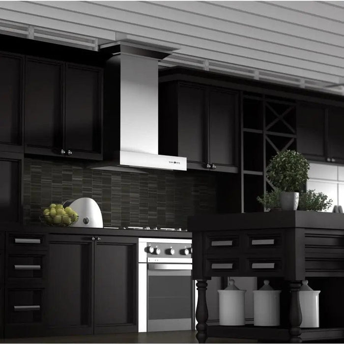 ZLINE 36" Stainless Steel Wall Range Hood, KECOM - 36 - Farmhouse Kitchen and Bath