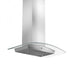 ZLINE 36" Stainless Steel Wall Range Hood with Crown Molding, KZCRN - 36 - Farmhouse Kitchen and Bath