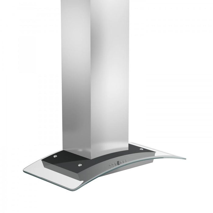 ZLINE 36" Stainless Steel Wall Range Hood with Crown Molding, KZCRN - 36 - Farmhouse Kitchen and Bath
