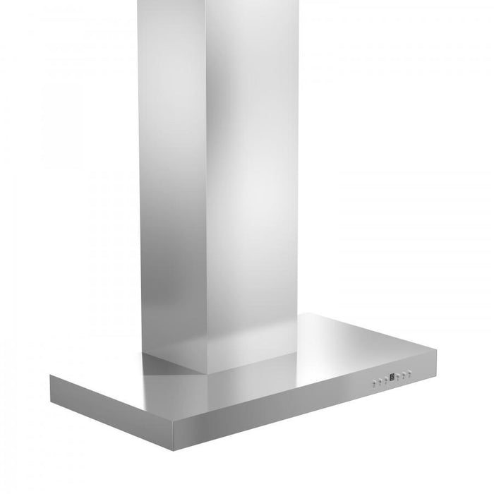 ZLINE 36" Stainless Wall Range Hood with Crown Molding, KECRN - 36 - Farmhouse Kitchen and Bath