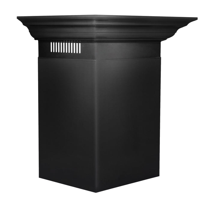 ZLINE 36" Wall Mount Range Hood, Black Stainless Steel, BSKENCRN - 36 - Farmhouse Kitchen and Bath