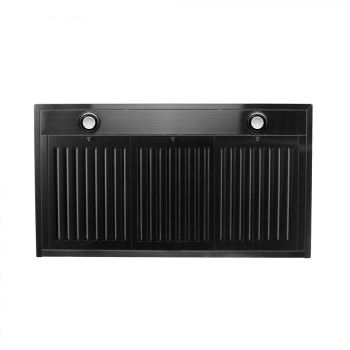 ZLINE 36" Wall Mount Range Hood, BSKEN - 36, Black Stainless Steel - Farmhouse Kitchen and Bath