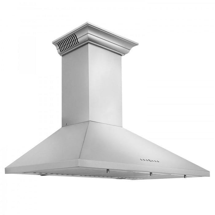 ZLINE 36" Wall Range Hood, Built - in CrownSound® Bluetooth Speakers, KL2CRN - BT - 36 - Farmhouse Kitchen and Bath