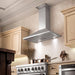 ZLINE 36" Wall Range Hood, Built - in CrownSound® Bluetooth Speakers, KL2CRN - BT - 36 - Farmhouse Kitchen and Bath