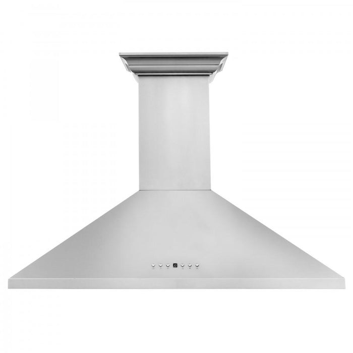 ZLINE 36" Wall Range Hood, Built - in CrownSound® Bluetooth Speakers, KL2CRN - BT - 36 - Farmhouse Kitchen and Bath
