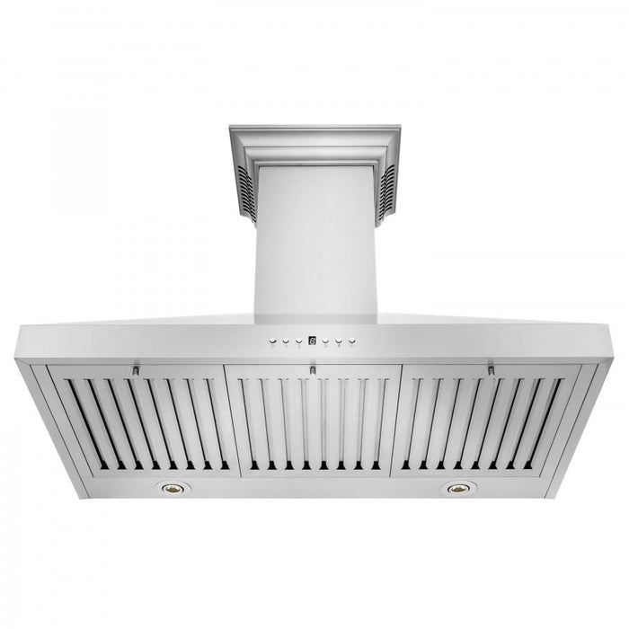 ZLINE 36" Wall Range Hood, Built - in CrownSound® Bluetooth Speakers, KL3CRN - BT - 36 - Farmhouse Kitchen and Bath
