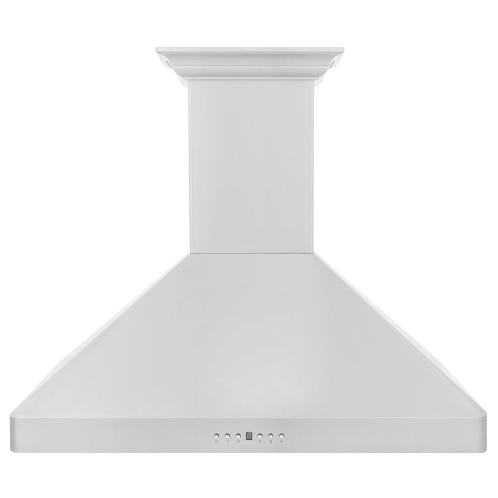 ZLINE 36" Wall RangeHood, Stainless, CrownSound Speakers, KF2CRN - BT - 36 - Farmhouse Kitchen and Bath