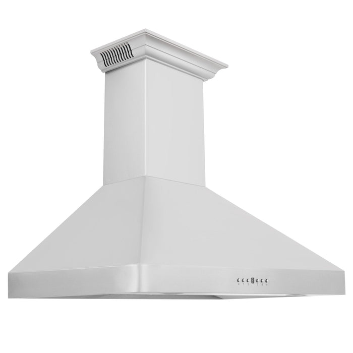ZLINE 36" Wall RangeHood, Stainless, CrownSound Speakers, KF2CRN - BT - 36 - Farmhouse Kitchen and Bath